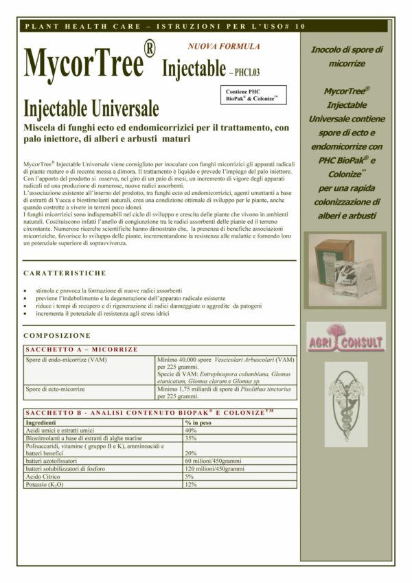 MYCOR TREE INJECTABLE - BAG 200 GR - immagine 2