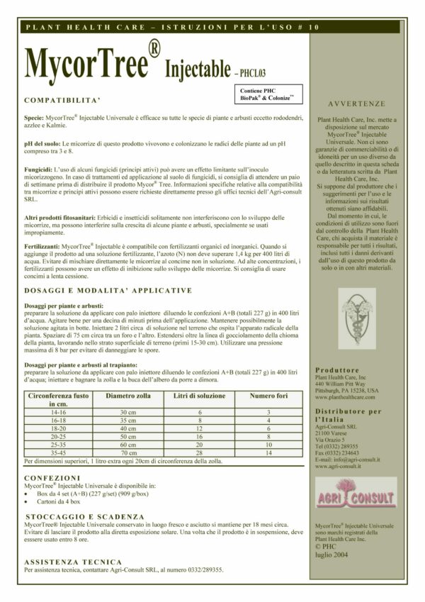 MYCOR TREE INJECTABLE - BAG 200 GR - immagine 3