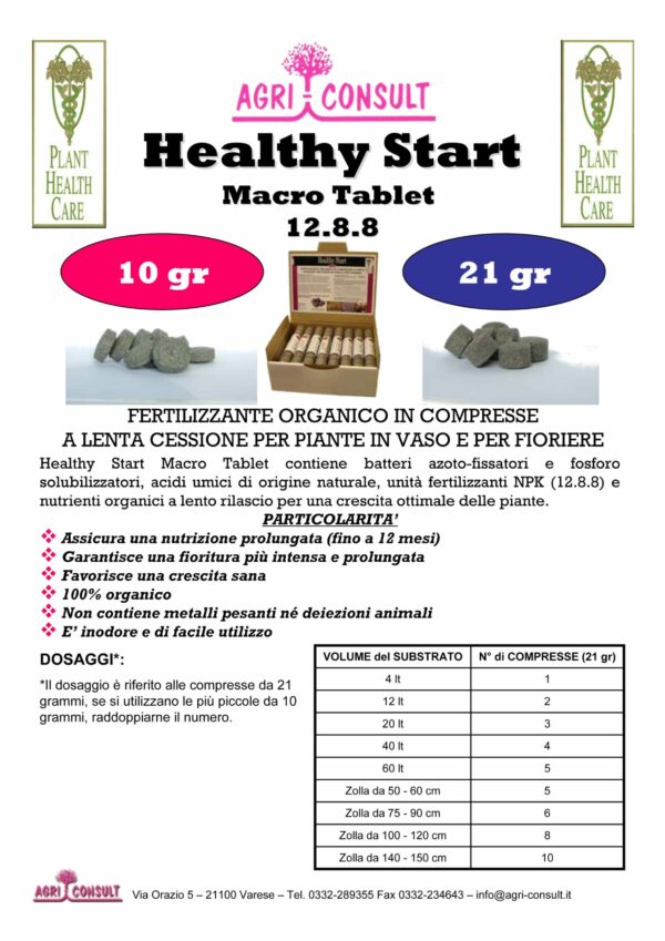 HEALTHY START TABLET 10 gr x 500 pastiglie - immagine 2